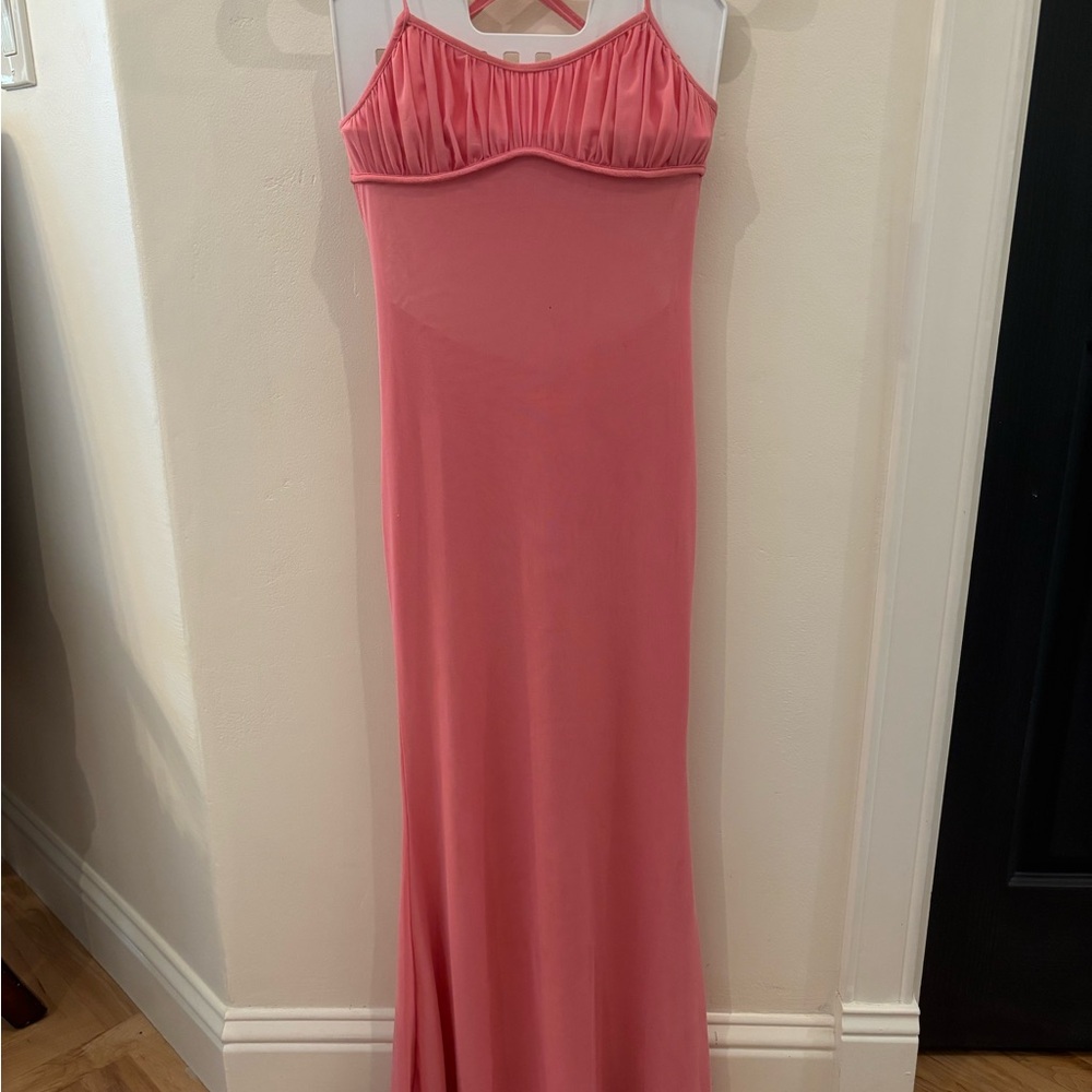 Beginning Boutique Elysium Pink Maxi Dress